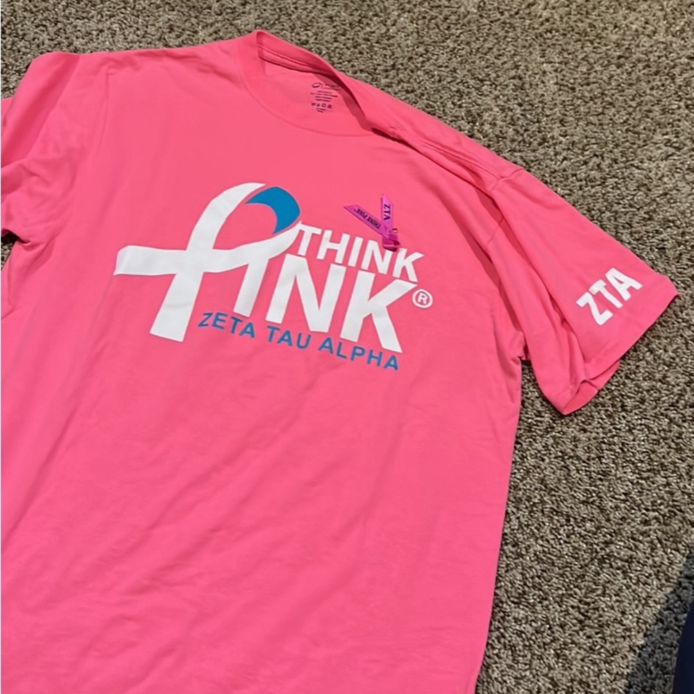 ZTA THINK PINK Philanthropist shirt